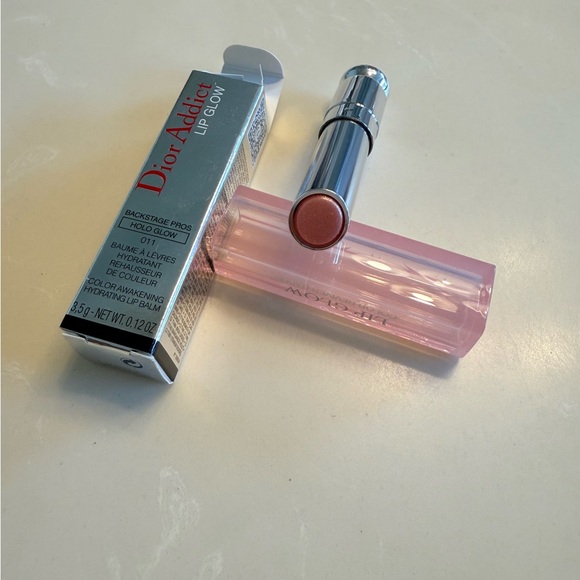 New In Box-Dior Addict Lip Glow Color Awakening Hydrating LipBalm-Halo Rose Gold - Picture 9 of 9